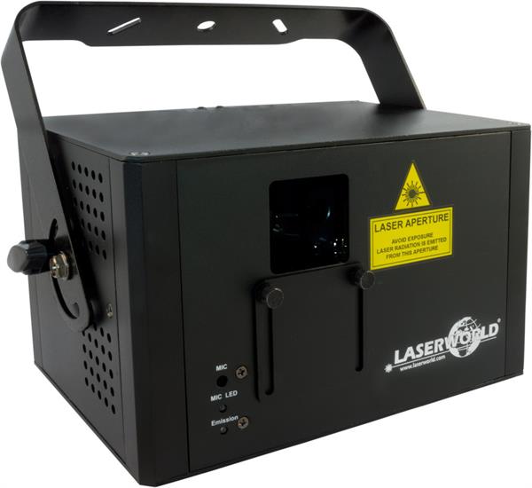 Lasershow Lyseffekt til udlejning - Musikstyret lasershow